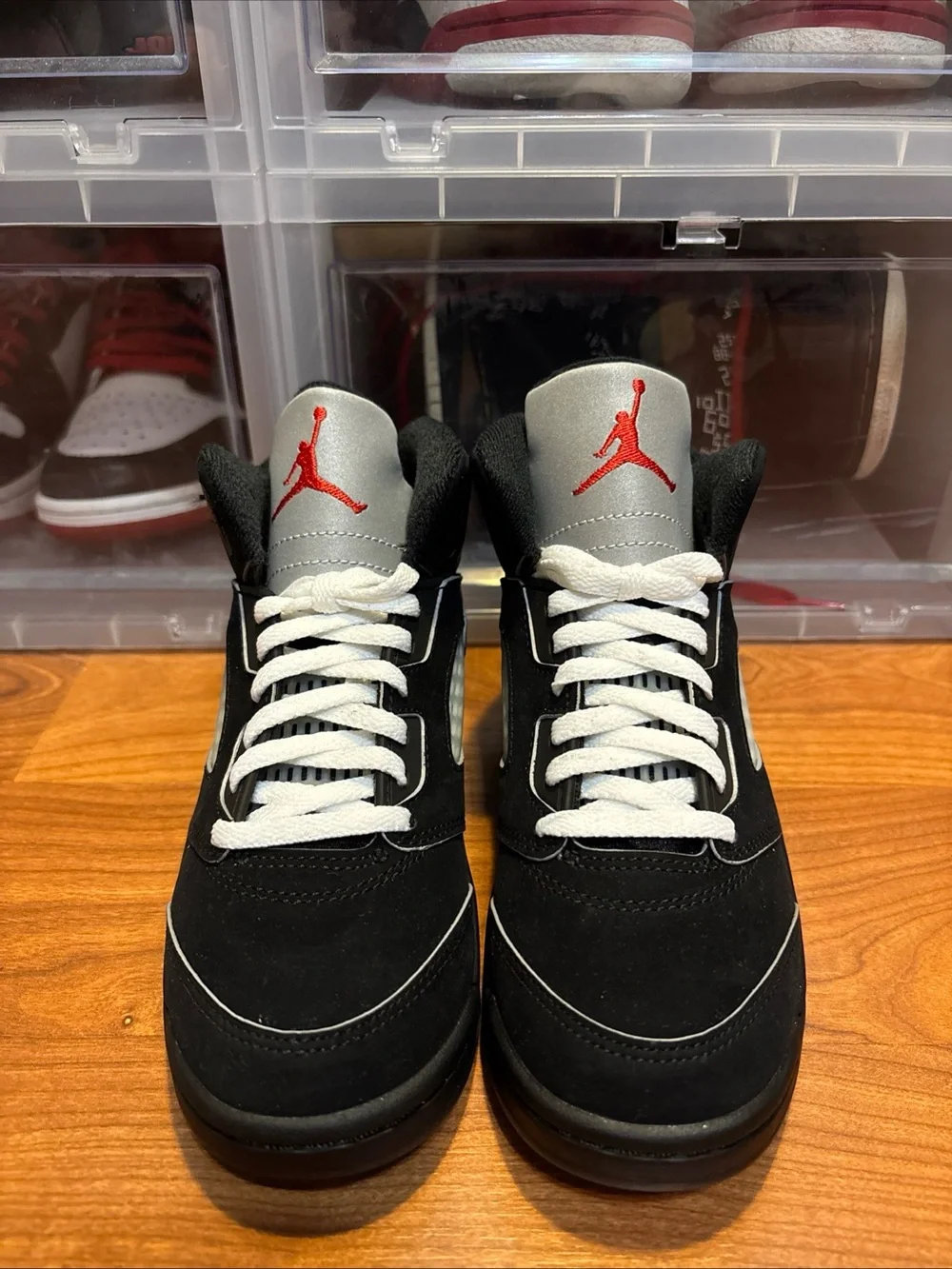 Air Jordan 5 Retro OG PS Black Metallic Reimagined HF3978-001 Szs 1Y+2Y B-Grade